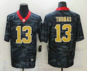 Wholesale Cheap Men\'s New Orleans Saints #13 Michael Thomas 2020 Camo Limited Stitched Nike NFL Jersey