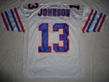 Wholesale Cheap Bills #13 Steve Johnson White Stitched NFL Jersey