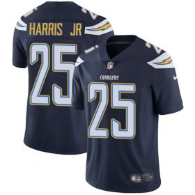 Wholesale Cheap Nike Chargers #25 Chris Harris Jr Navy Blue Team Color Youth Stitched NFL Vapor Untouchable Limited Jersey