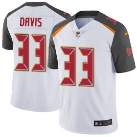 Wholesale Cheap Nike Buccaneers #33 Carlton Davis III White Youth Stitched NFL Vapor Untouchable Limited Jersey