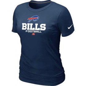 Wholesale Cheap Women\'s Nike Buffalo Bills Critical Victory NFL T-Shirt Dark Blue