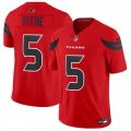 Cheap Youth Houston Texans #5 Jalen Pitre Red 2024 Alternate F.U.S.E Vapor Football Stitched Jersey