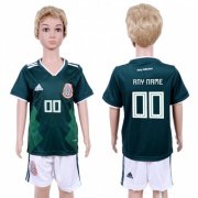Wholesale Cheap Mexico Personalized Home Kid Soccer Country Jersey