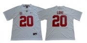 Wholesale Cheap Stanford Cardinal 20 Bryce Love White Nike College Football Jersey