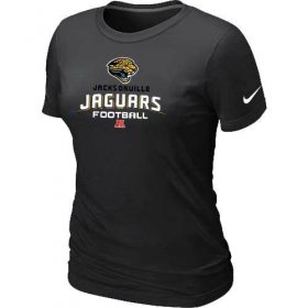 Wholesale Cheap Women\'s Nike Jacksonville Jaguars Critical Victory NFL T-Shirt Black