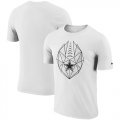 Wholesale Cheap Men's Dallas Cowboys Nike White Fan Gear Icon Performance T-Shirt