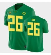 Wholesale Cheap Men Oregon Ducks Travis Dye College Football Green Game Jersey