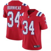 Wholesale Cheap Nike Patriots #34 Rex Burkhead Red Alternate Men's Stitched NFL Vapor Untouchable Limited Jersey