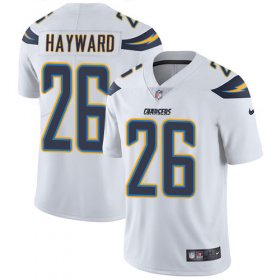 Wholesale Cheap Nike Chargers #26 Casey Hayward White Men\'s Stitched NFL Vapor Untouchable Limited Jersey