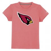 Wholesale Cheap Arizona Cardinals Sideline Legend Authentic Logo Youth T-Shirt Pink