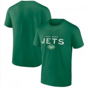 Wholesale Cheap Men's New York Jets Kelly Green Celtic Knot T-Shirt