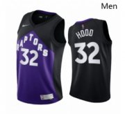 Wholesale Cheap Men Toronto Raptors 32 Rodney Hood Purple NBA Swingman 2020 21 Earned Edition Jersey