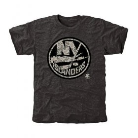 Wholesale Cheap Men\'s New York Islanders Black Rink Warrior T-Shirt