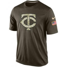 Wholesale Cheap Men\'s Minnesota Twins Salute To Service Nike Dri-FIT T-Shirt