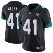 Wholesale Cheap Nike Jaguars #41 Josh Allen Black Team Color Men's Stitched NFL Vapor Untouchable Limited Jersey