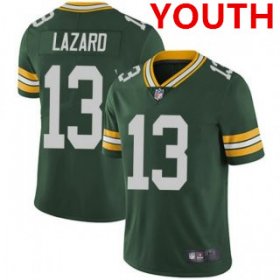 Wholesale Cheap Youth Green Bay Packers #13 Allen Lazard Green Vapor Untouchable Limited Stitched Jersey