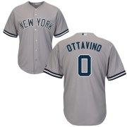 Wholesale Cheap Yankees #0 Adam Ottavino Gray Cool Base Stitched MLB Jersey