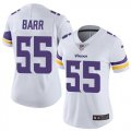 Wholesale Cheap Nike Vikings #55 Anthony Barr White Women's Stitched NFL Vapor Untouchable Limited Jersey