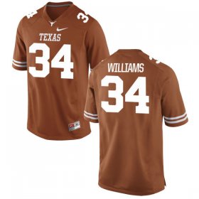Wholesale Cheap Men\'s Texas Longhorns 34 Ricky Williams Orange Nike College Jersey
