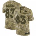 Wholesale Cheap Nike Broncos #83 Matt LaCosse Camo Men's Stitched NFL Limited 2018 Salute To Service Jersey