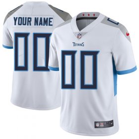 Wholesale Cheap Nike Tennessee Titans Customized White Stitched Vapor Untouchable Limited Youth NFL Jersey