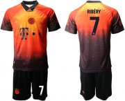 Wholesale Cheap Bayern Munchen #7 Ribery FIFA 19AD Memorial Edition Soccer Club Jersey
