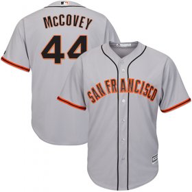 Wholesale Cheap Giants #44 Willie McCovey Grey Road Cool Base Stitched Youth MLB Jersey