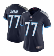 Wholesale Cheap Women's Navy Tennessee Titans #77 Taylor Lewan Vapor Untouchable Limited Stitched Football Jersey