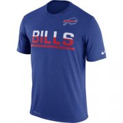 Wholesale Cheap Men's Buffalo Bills Nike Practice Legend Performance T-Shirt Royal