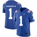 Wholesale Cheap Florida Gators 1 Vernon Hargreaves Blue Throwback College Football Jersey