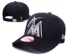 Wholesale Cheap Mariners Fresh Logo Black Shine Adjustable Hat GS