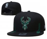 Wholesale Cheap Milwaukee Bucks Stitched Snapback Hats 0017