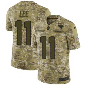 Wholesale Cheap Nike Jaguars #11 Marqise Lee Camo Men\'s Stitched NFL Limited 2018 Salute To Service Jersey