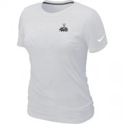 Wholesale Cheap Women's Nike Seattle Seahawks Super Bowl XLVIII Champions Trophy Collection Locker Room T-Shirt White