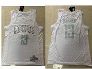 Wholesale Cheap Men's Houston Rockets #13 James Harden White 2020 MVP Nike Swingman Stitched NBA Jersey