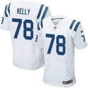 Wholesale Cheap Nike Colts #78 Ryan Kelly White Men's Stitched NFL Elite Jersey