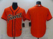 Wholesale Cheap Men San Francisco Giants Blank Orange Game 2021 Nike MLB Jersey