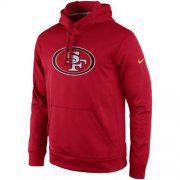 Wholesale Cheap San Francisco 49ers Nike Practice Performance Pullover Hoodie Scarlet
