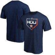 Wholesale Cheap Houston Astros Majestic 2019 Postseason Dugout Authentic T-Shirt Navy