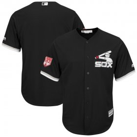 Wholesale Cheap White Sox Blank Black 2019 Spring Training Cool Base Stitched MLB Jersey