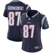 Wholesale Cheap Nike Patriots #87 Rob Gronkowski Navy Blue Team Color Women's Stitched NFL Vapor Untouchable Limited Jersey