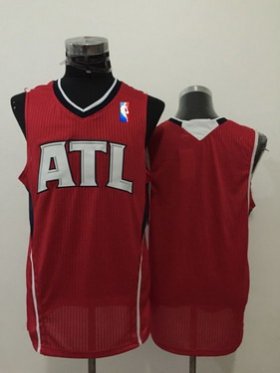 Wholesale Cheap Men\'s Atlanta Hawks Blank Red Swingman Jersey