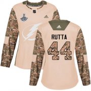 Cheap Adidas Lightning #44 Jan Rutta Camo Authentic 2017 Veterans Day Women's 2020 Stanley Cup Champions Stitched NHL Jersey