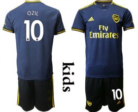 Wholesale Cheap Arsenal #10 Ozil Third Kid Soccer Club Jersey