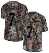 Wholesale Cheap Nike Steelers #7 Ben Roethlisberger Camo Men's Stitched NFL Limited Rush Realtree Jersey