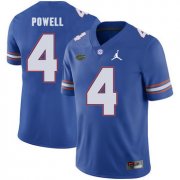 Wholesale Cheap Florida Gators 4 Brandon Powell Blue College Football Jersey