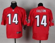 Wholesale Cheap Nike Bengals #14 Andy Dalton Red Men's Stitched NFL Elite QB Practice Jersey