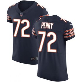 Wholesale Cheap Nike Bears #72 William Perry Navy Blue Team Color Men\'s Stitched NFL Vapor Untouchable Elite Jersey