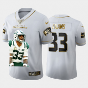 Cheap Seattle Seahawks #33 Jamal Adams Nike Team Hero Vapor Limited NFL 100 Jersey White Golden