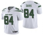 Wholesale Cheap Men's New York Jets #84 Corey Davis White 2021 Vapor Untouchable Stitched NFL Nike Limited Jersey